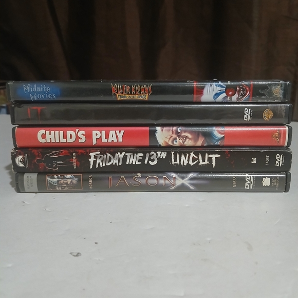 LOT OF 5 SCARY DVD MOVIES - Picture 2 of 7